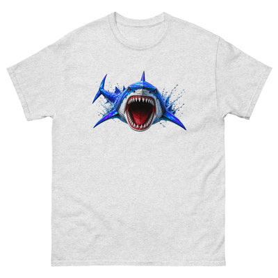 Geometric Great White Shark T Shirt from Infinitees