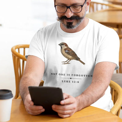 Not One Is Forgotten T Shirt - Luke 12:6