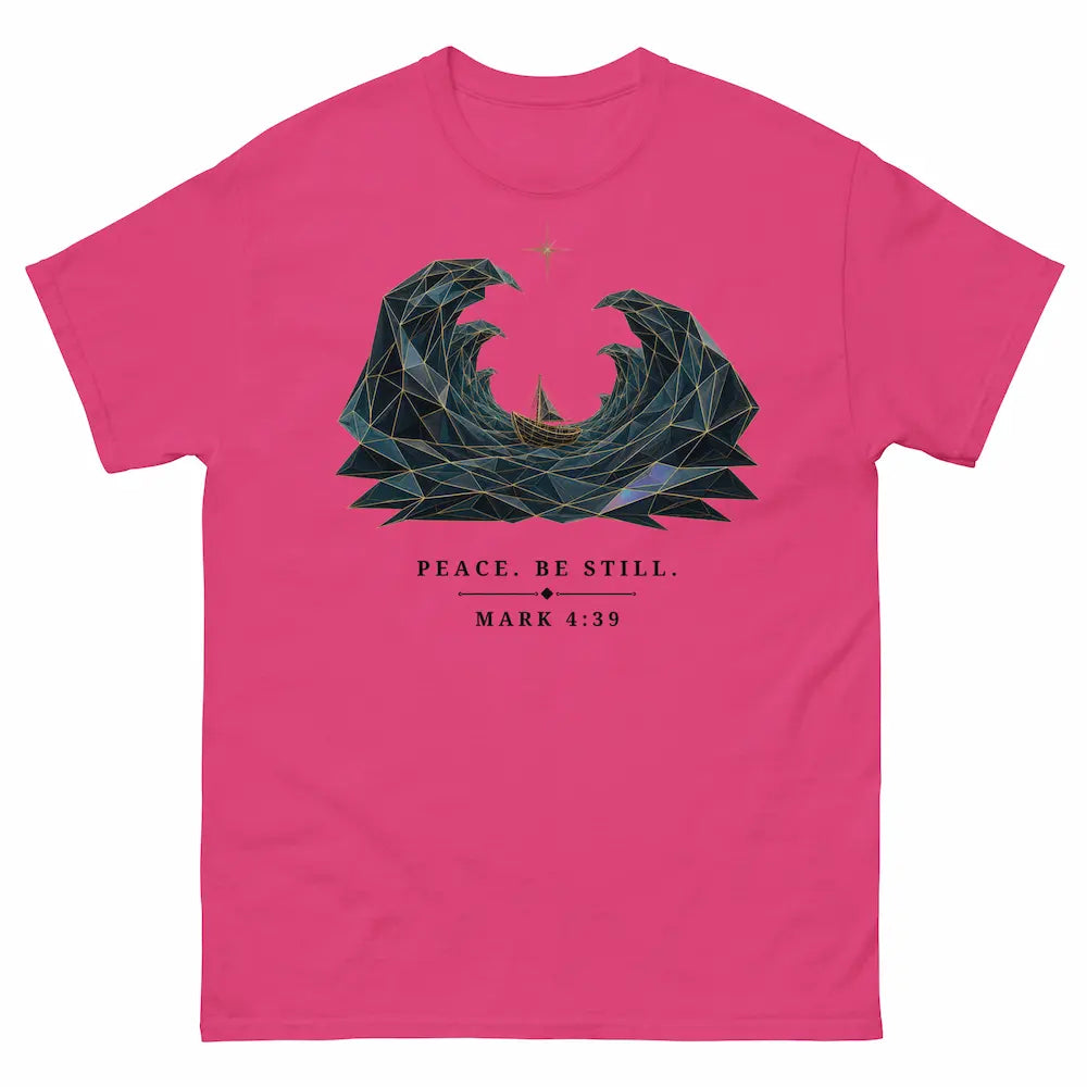 Peace, Be Still T-Shirt – Mark 4:39