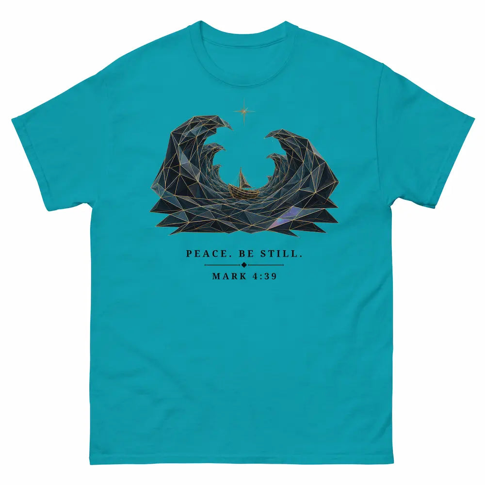 Peace, Be Still T-Shirt – Mark 4:39